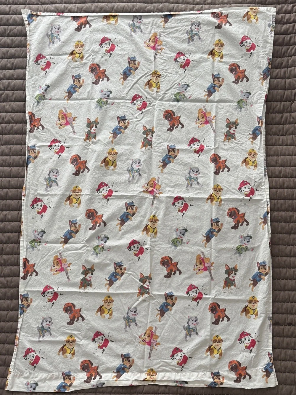 Pottery Barn Kids Paw Patrol Organic Toddler Sheet Set